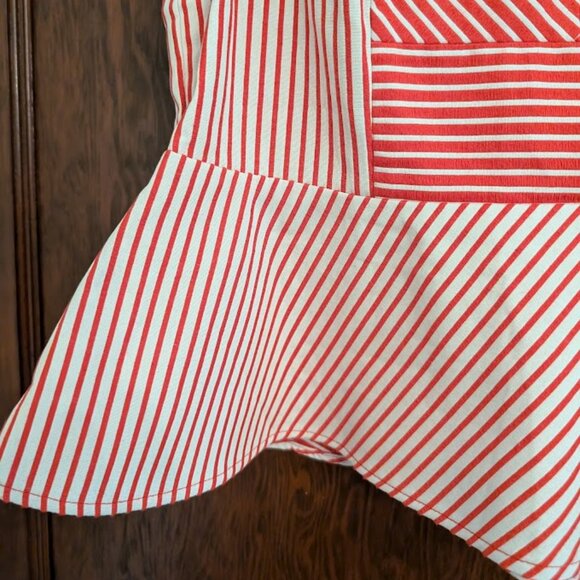 Like New! Anthropologie Maeve Cantua Peplum Top - Picture 4 of 12